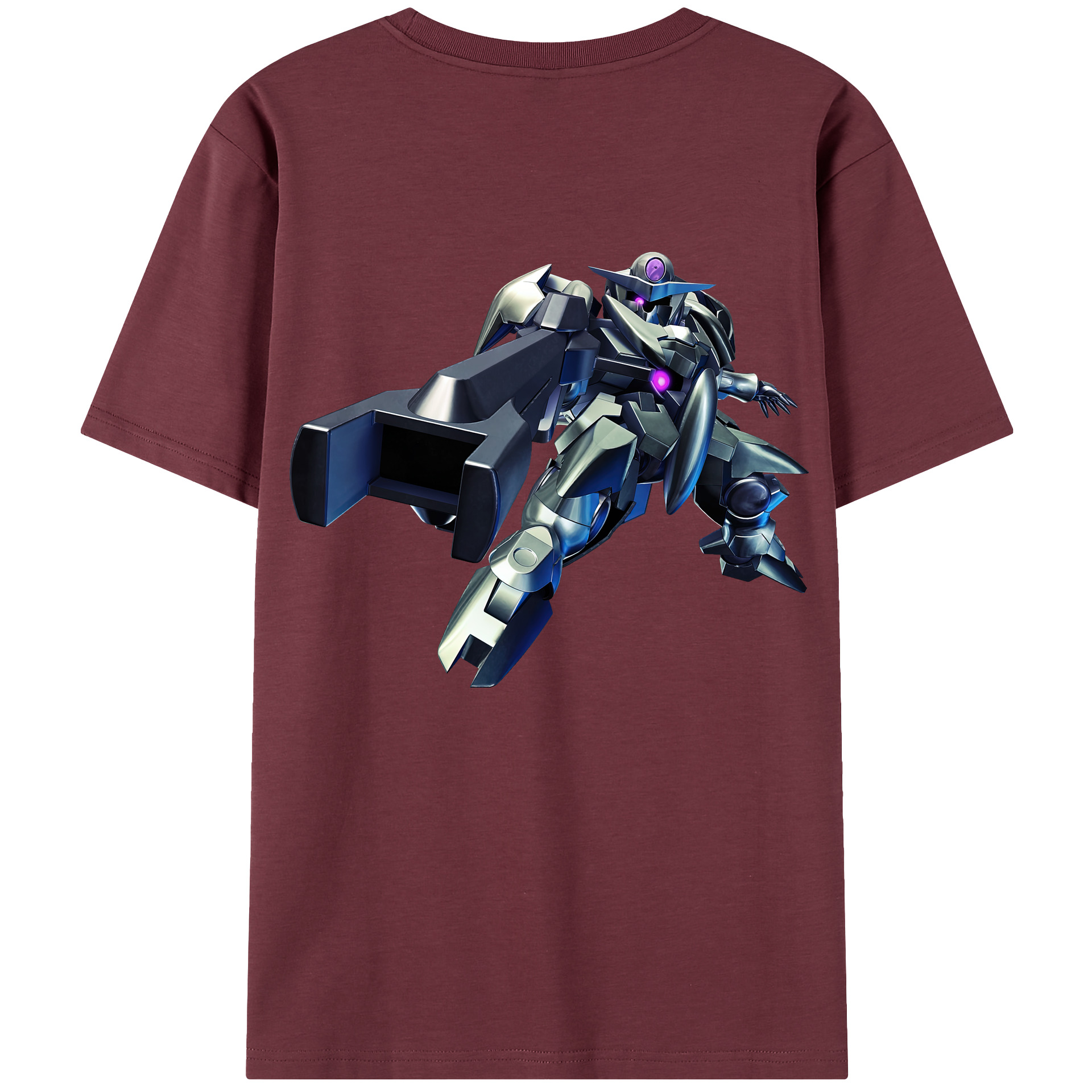 （画像用） 機動戦士ガンダム Mobile Suit Gundam 綿100％半袖Tシャツ（背面プリント）